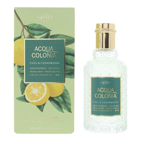 Mäurer & Wirtz 4711 Acqua Colonia Yuzu & Cedarwood Eau de Cologne 50ml Spray