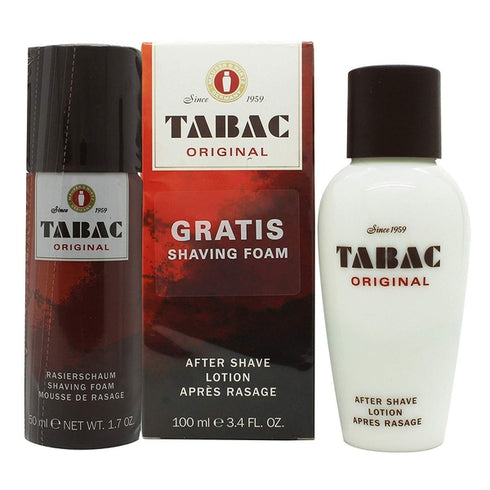Mäurer & Wirtz Tabac Original Gift Set 100ml A/Shave Lotion + 50ml Shaving Foam