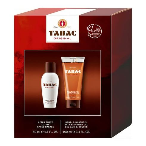 Mäurer & Wirtz Tabac Original Gift Set 50ml Aftershave Lotion + 100ml Shower Gel