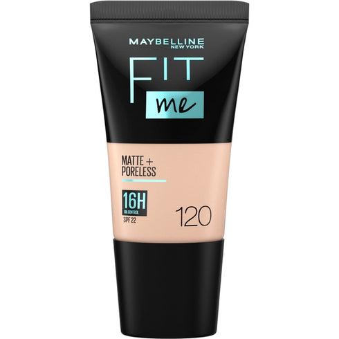 Maybelline Fit Me Matte & Poreless Foundation SPF22 18ml - 120 Classic Ivory