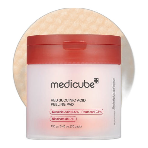 Medicube Red Succinic Acid Peeling Pads 70pcs