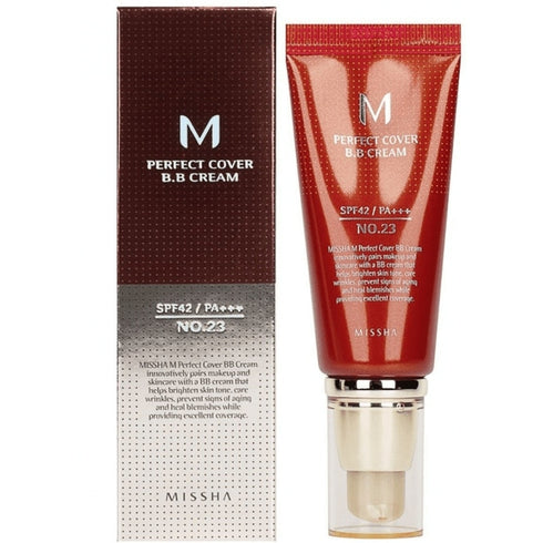 Missha M Perfect Cover BB Cream SPF42 50ml - 23 Natural Beige