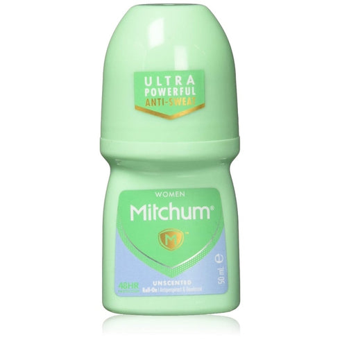 Mitchum 48HR Protection Unscented Roll On 50ml