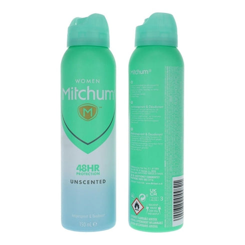 Mitchum Women Advanced Control Unscented 48HR 150ml Spray