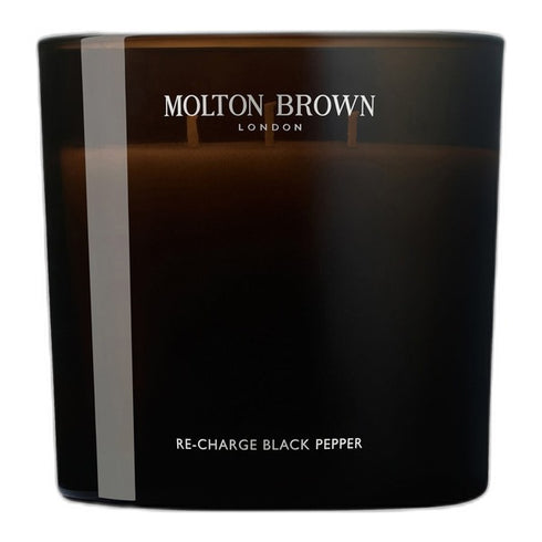 Molton Brown Re-Charge Black Pepper 3 Wick Candle 600g