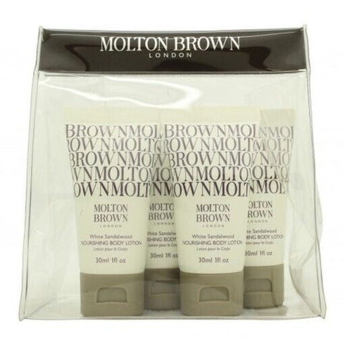 Molton Brown White Sandalwood Body Lotion 4 x 30ml