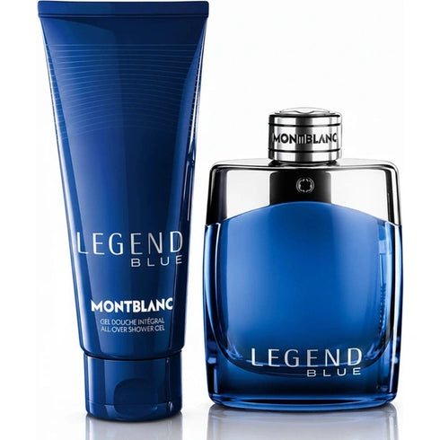Mont Blanc Legend Blue Gift Set 50ml EDP + 100ml Shower gel