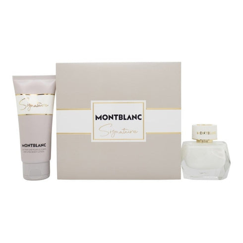 Mont Blanc Signature Gift Set 50ml EDP + 100ml Body Lotion