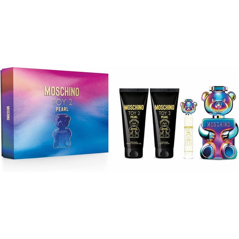 Moschino Toy 2 Pearl Gift Set 100ml EDP + 100ml Shower Gel + 100ml Body Lotion + 10ml EDP