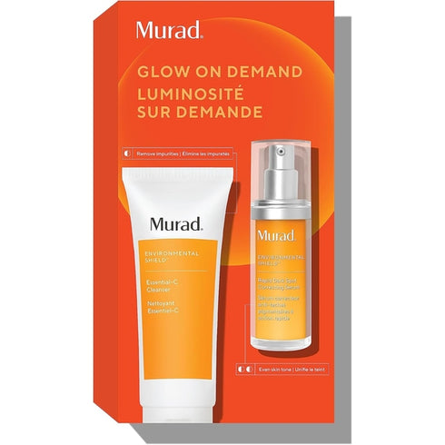 Murad Glow On Demand Gift Set 200ml Cleanser + 30ml Serum