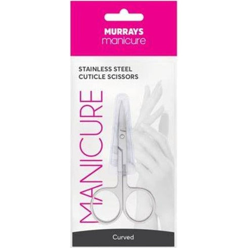 Murrays Manicure Stainless Steel Curved Nail Scissors