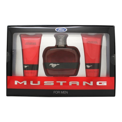 Mustang Gift Set 100ml EDT + 100ml Aftershave Balm + 100ml Shower Gel