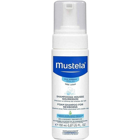 Mustela Bébé Foam Shampoo for Newborns 150ml