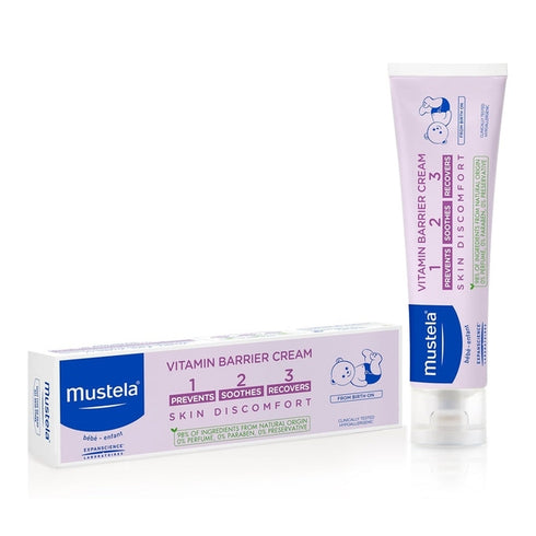 Mustela Bébé Vitamin Barrier Cream 100ml