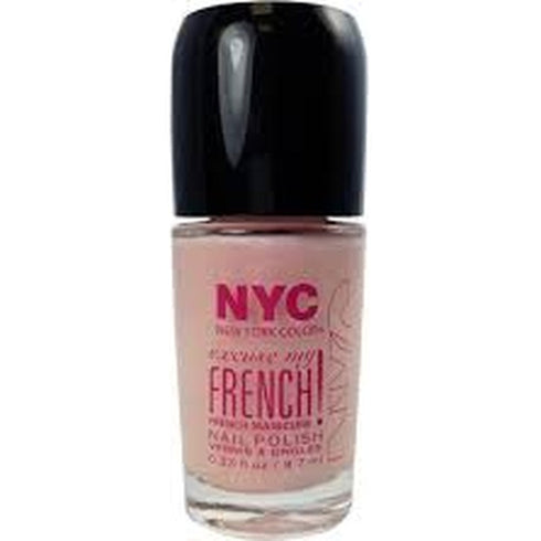 NYC New York Color Excuse My French Nail Polish 9.7ml - Cotton Candy