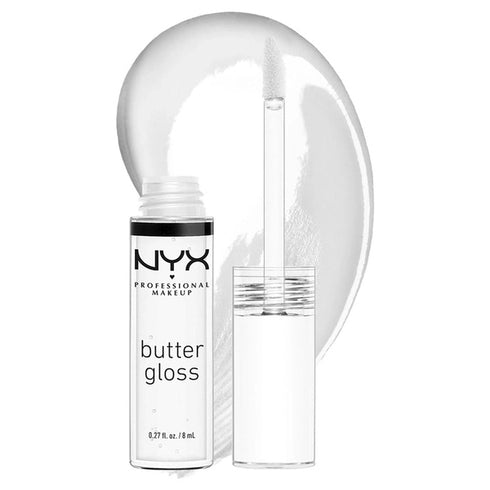 NYX Butter Gloss Lip Gloss 8ml - Clear