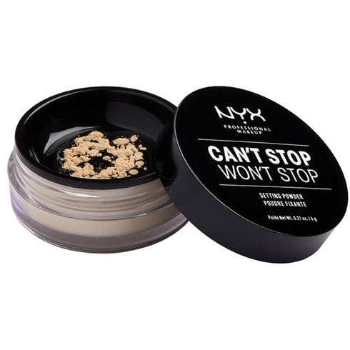 NYX Can't Stop Won't Stop Setting Powder 6g - Light Medium