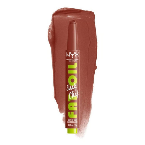 NYX Fat Oil Slick Click Shiny Lip Balm 2g - Link In My Bio