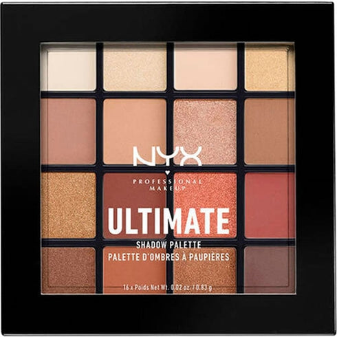 NYX Ultimate Eyeshadow Palette 16 x 0.83g - Warm Neutrals