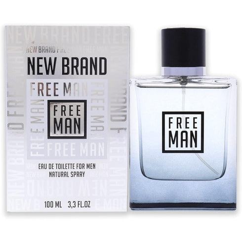New Brand Free Man Eau de Toilette 100ml Spray