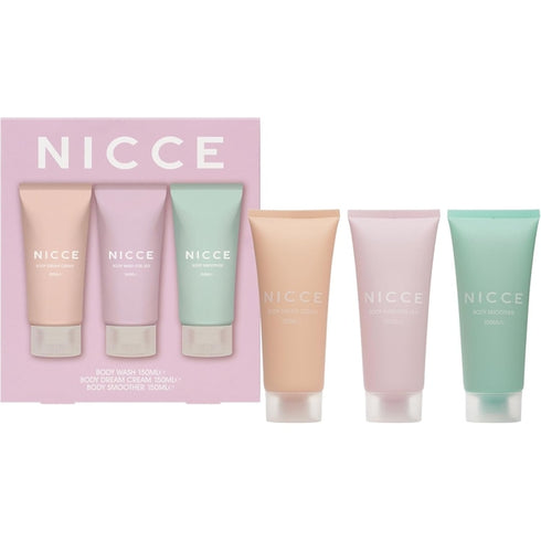 Nicce Body Care Gift Set 150ml Body Wash + 150ml Body Dream Cream + 150ml Body Smoother
