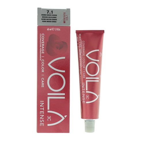 Intercosmo Voilà 3C Intense 60ml - 7.1 Medium Ash Blonde