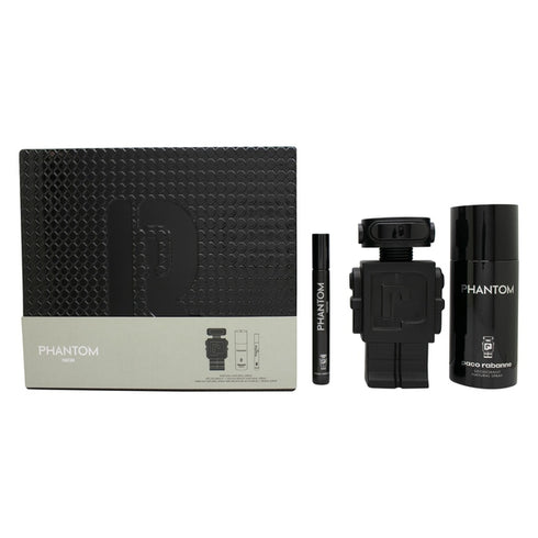 Paco Rabanne Phantom Parfum Gift Set 100ml EDP + 150ml Deodorant Spray + 10ml EDP