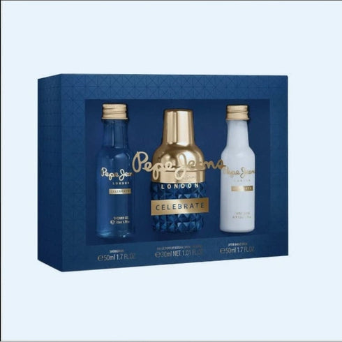 Pepe Jeans Celebrate For Him Gift Set 50ml Aftershave Balm + 50ml Shower Gel
