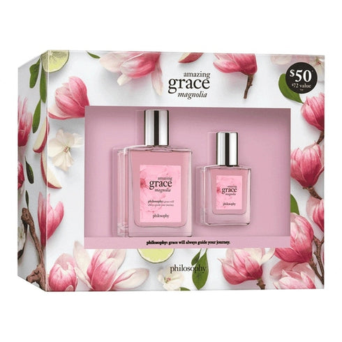 Philosophy Amazing Grace Magnolia Gift Set 60ml EDT + 15ml EDT