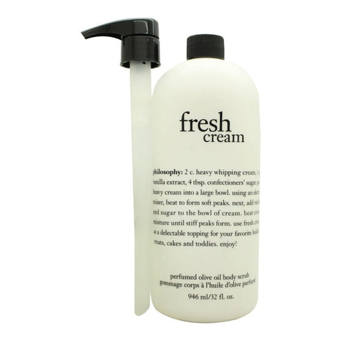 Philosophy Fresh Cream Perfumed Olive Oil Body Scrub 946ml