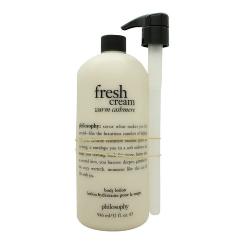 Philosophy Fresh Cream Warm Cashmere Body Lotion 946ml - With Pump