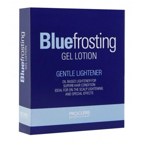 Proclere Blue Frosting Gel Lotion Gentle Lightener - 1 x 50ml Gel Lotion 2 x 13g Boosters