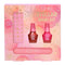Q-KI Stellar Mani Kit Gift Set 1x Nail File + 1x Nail Art Sticker + 2x 3.5ml Nail Polish