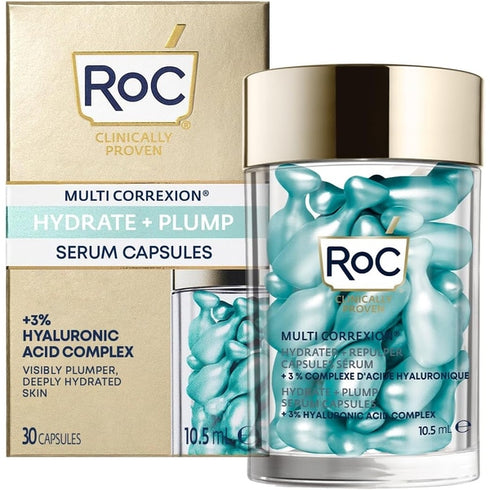 ROC Multi Correxion Hydrate & Plump Serum 30x0.35ml Capsules