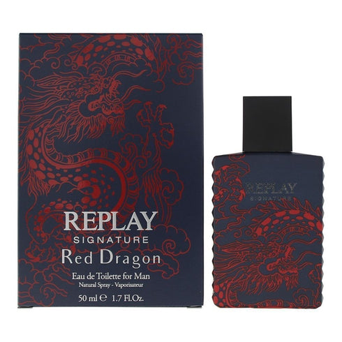 Replay Signature Red Dragon Eau de Toilette 50ml Spray