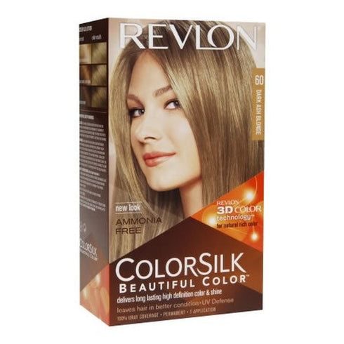 Revlon Colorsilk Hair Colour - 60 Dark Ash blonde