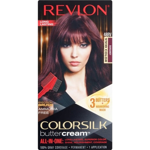 Revlon Luxurious Colorsilk Buttercream Hair Color 126.8ml - 46BV Vivid Burgundy
