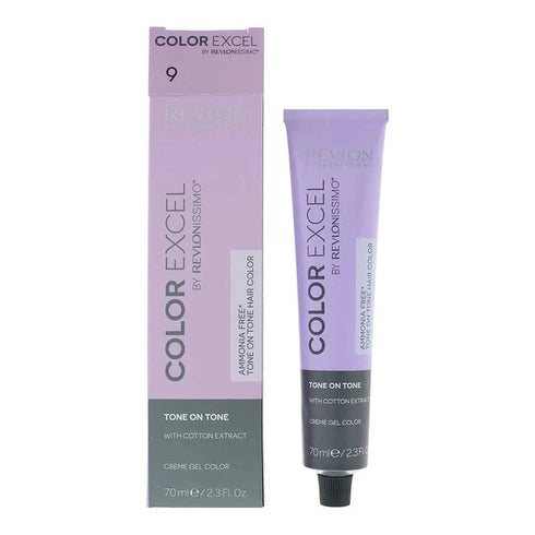 Revlon Revlonissimo Color Excel Creme Gel Hair Colour 70ml - 9 Very Light Blonde