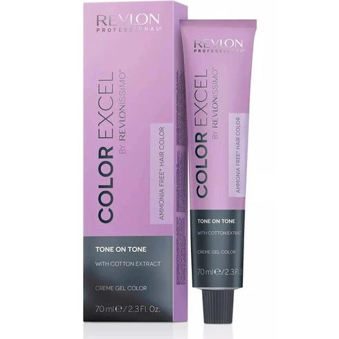 Revlon Revlonissimo Color Excel Creme Gel Hair Colour 70ml - 5.41 Light Chesnut Ash Brown