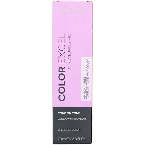 Revlon Revlonissimo Color Excel Creme Gel Hair Colour 70ml - 8.12 Light Ash Iridescent Blonde