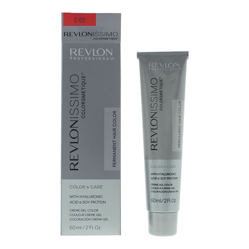 Revlon Revlonissimo Colorsmetique Permanent Hair Color 60ml - 6.65 Dark Mahogany Red Blonde