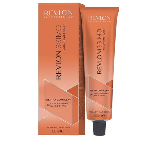 Revlon Revlonissimo Colorsmetique Permanent Hair Color 60ml - 7.44 Medium Intensive Copper Blonde