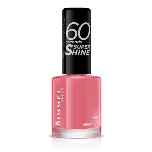 Rimmel 60 Seconds Super Shine Nail Polish 8ml - 405 Rose Libertine