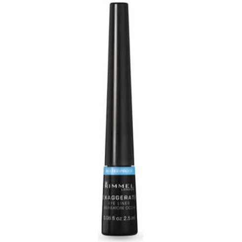 Rimmel Exaggerate Waterproof Liquid Eye Liner 2ml - 003 Black