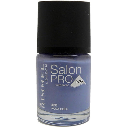 Rimmel Salon Pro Nail Polish 12ml - 420 Aqua Cool