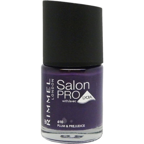 Rimmel Salon Pro Nail Polish 12ml - 610 Plum & Prejudice