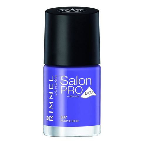 Rimmel Salon Pro With Lycra Nail Polish 12ml - 337 Purple Rain