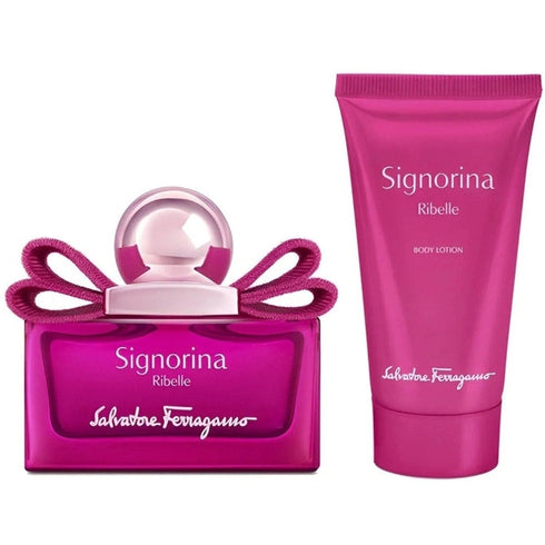 Salvatore Ferragamo Signorina Ribelle Gift Set 30ml EDP + 50ml Body Lotion