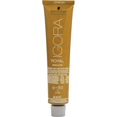 Schwarzkopf Igora Royal Absolutes Anti-Age Permanent Color Creme 60ml - 8-50
