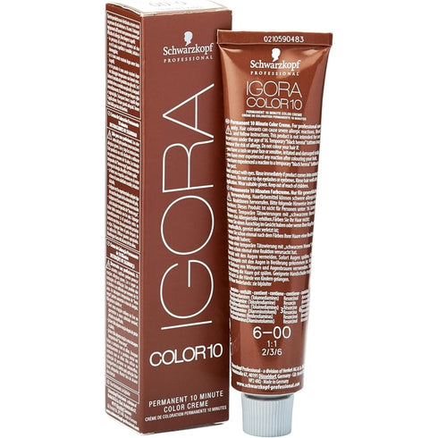 Schwarzkopf Igora Royal Color10 Permanent 10-Minutes Colour Cream 60ml - 6-00
